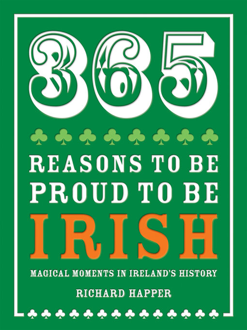 Cover image for 365 Reasons to be Proud to be Irish